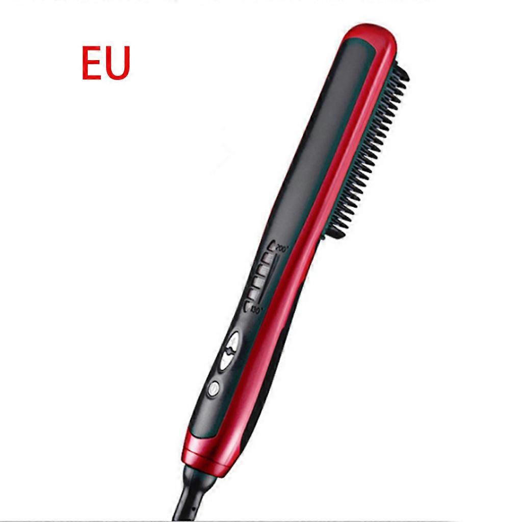 Ίσια μαλλιά Styler Ίσιωμα Τρίχες Curler Ηλεκτρική χτένα Curling κεραμικά εργαλείο styling για τις γυναίκες Άνδρες Σπίτι
