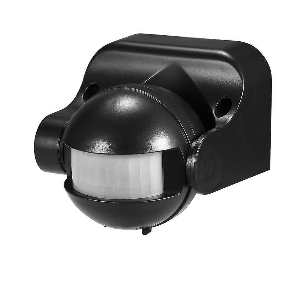 Large Infrared Sensor Switch 220V-240V 180 Degree Angle Black