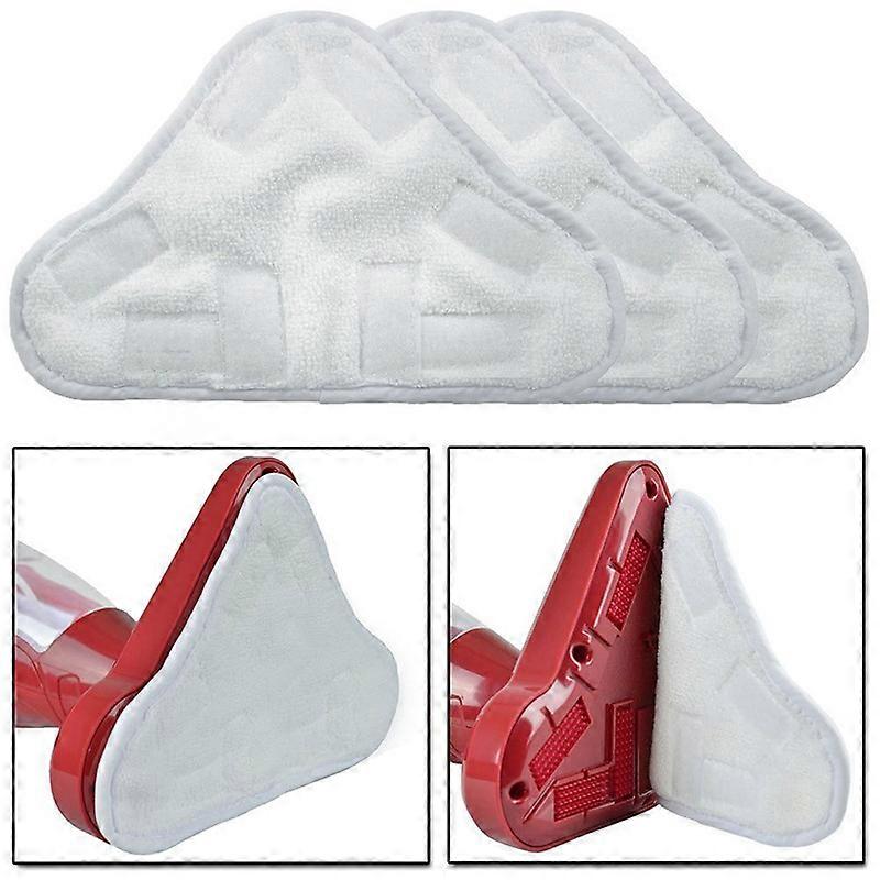 5pcs Microfiber Steam Mops Cleaning Pads Replacement Steam Mop Compatible For H2o X5 H20 Washable