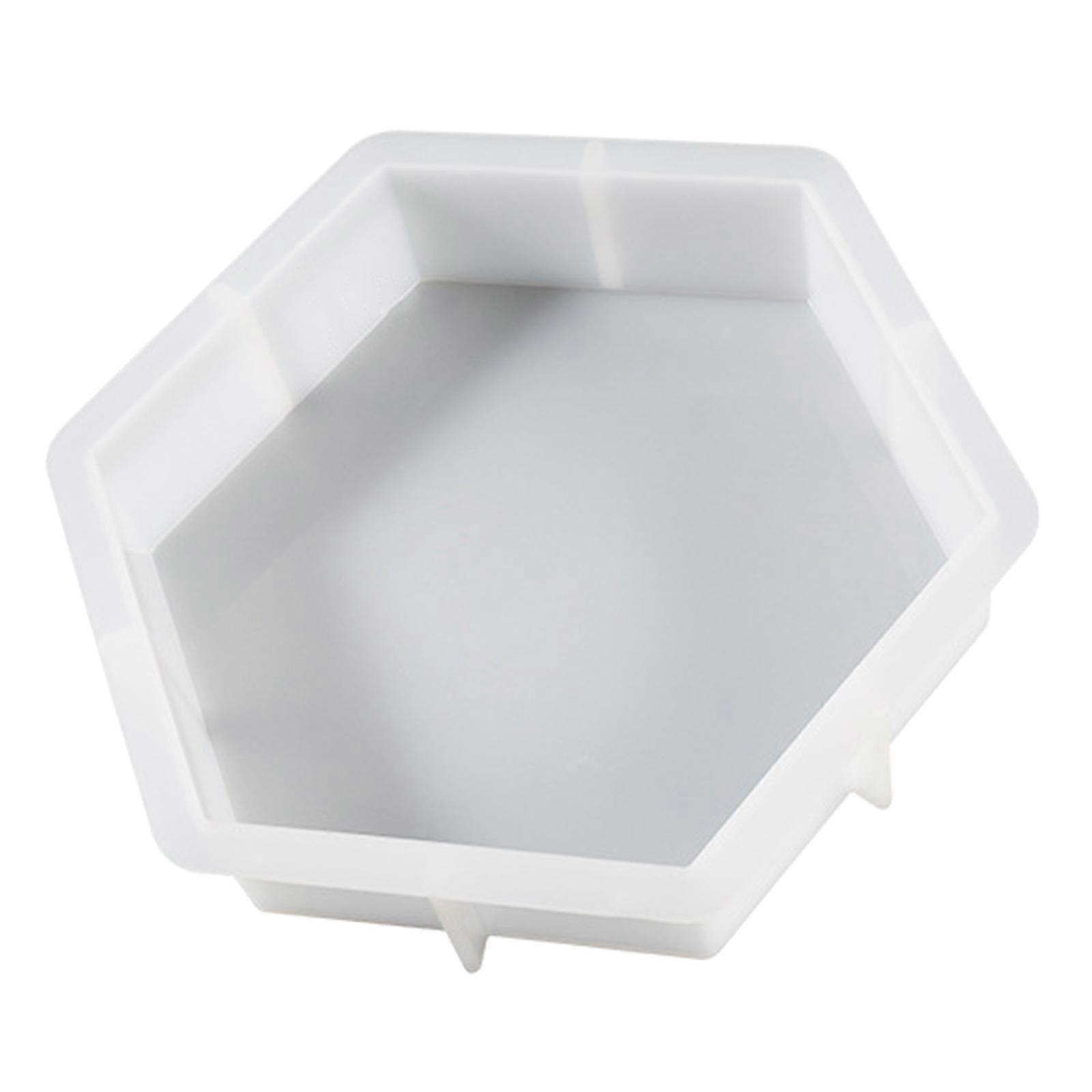 Large Medium Small Resin Mold Upgrade Hexagonal Silicone Mold for Resin Casting