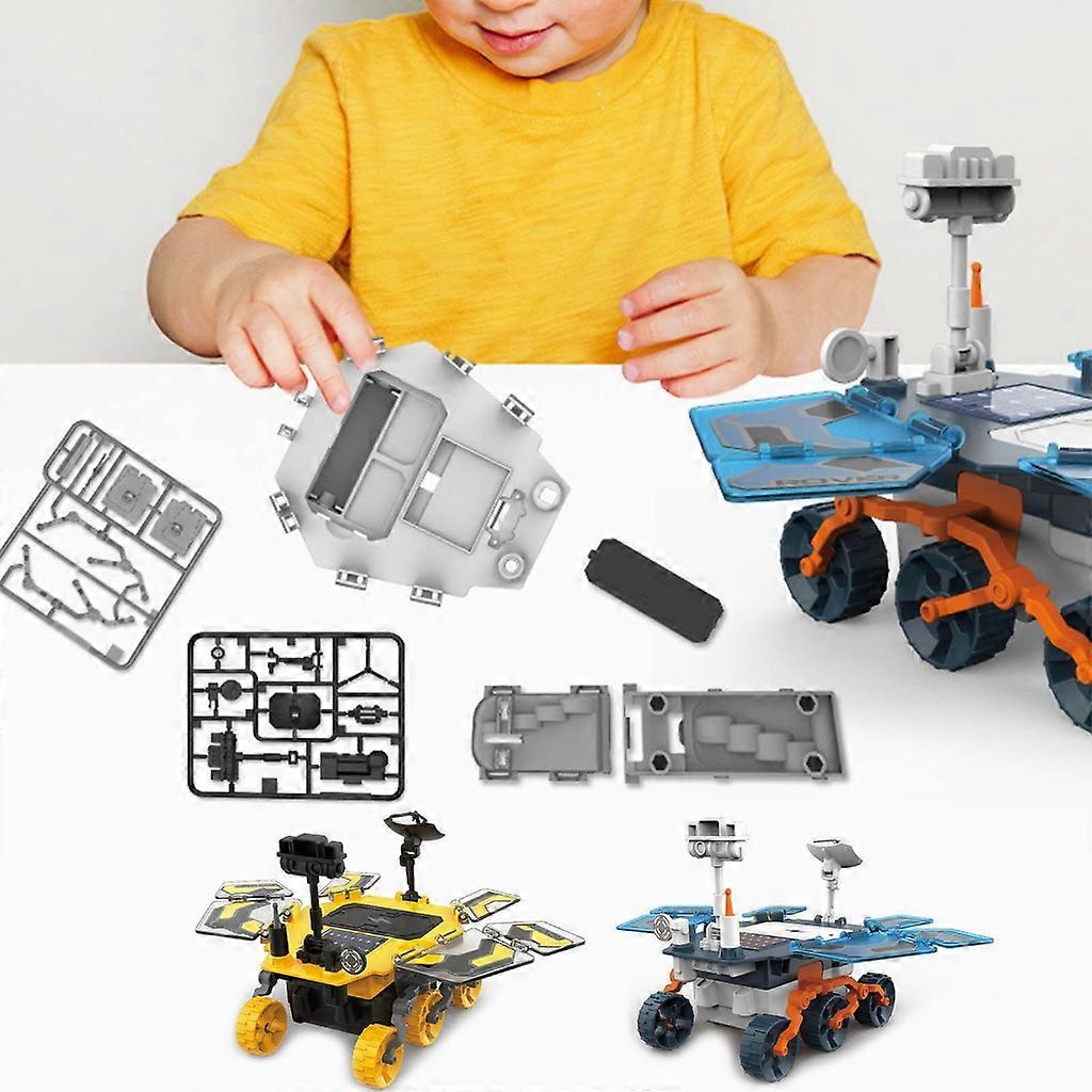 Solar Mars Rover Robot Mars Rover Toy Solar Panel Robotic Toy DIY ...