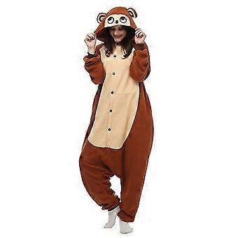 Tutina Unisex Onesies Kigurumi Pigiama Pigiameria Sleepwear Nightclothes Anime Cosplay Halloween Costume Attrezzatura Animale Carnevale Zebra Ragazzo e Ragazza Bambini