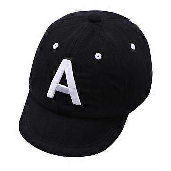 Justerbar Boll Pojkar Vår Baseball Keps [Svart]