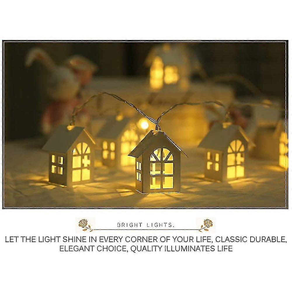 Led Chain With 10 Wintry S - Warm Led
