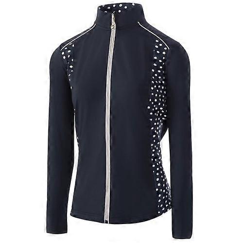 Island Green Dames/Dames Zip Drop Zoom Top Layer