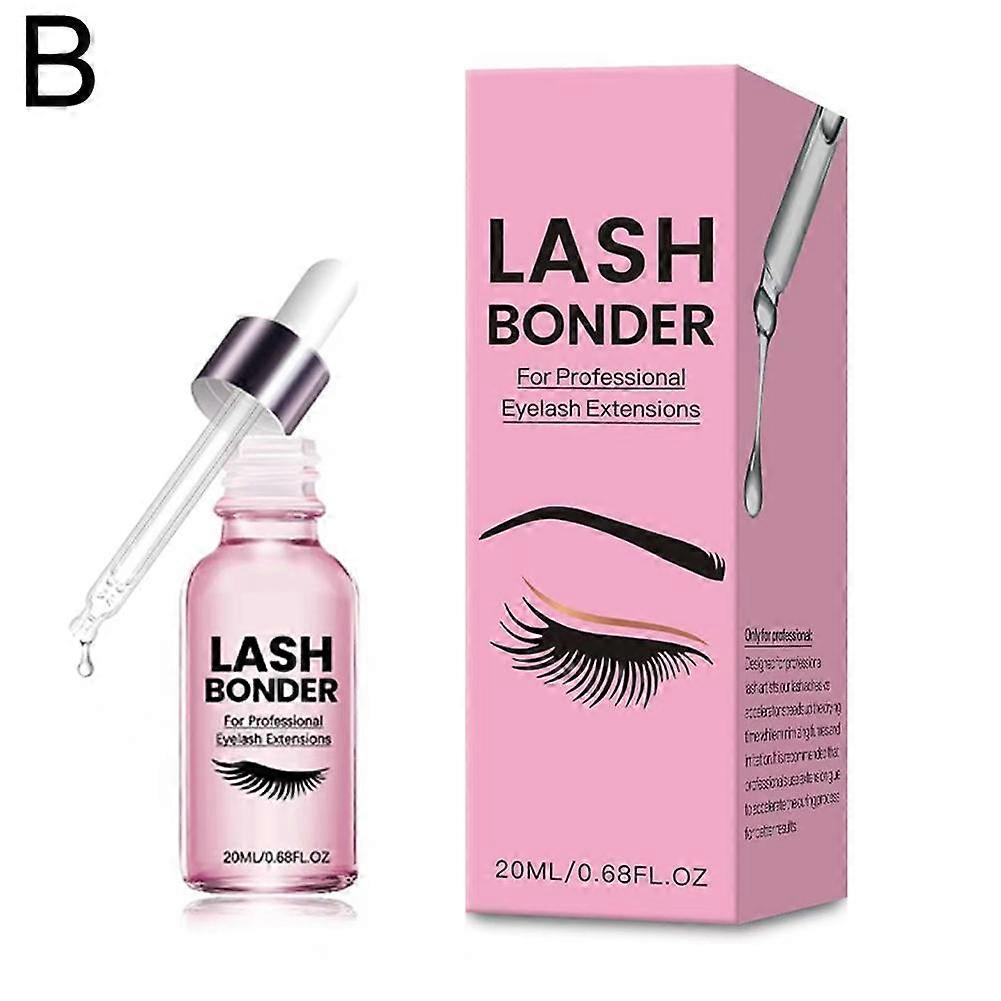 Professional Eyelash Glue Companion 20ml Waterproof Fast Drying Long Lasting Lash Extension Adhesive For All Skin Types