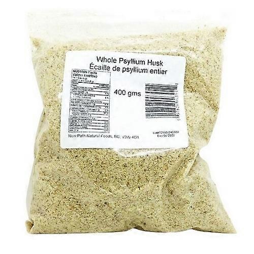 New Path Psyllium Husk Whole, 400 Grams