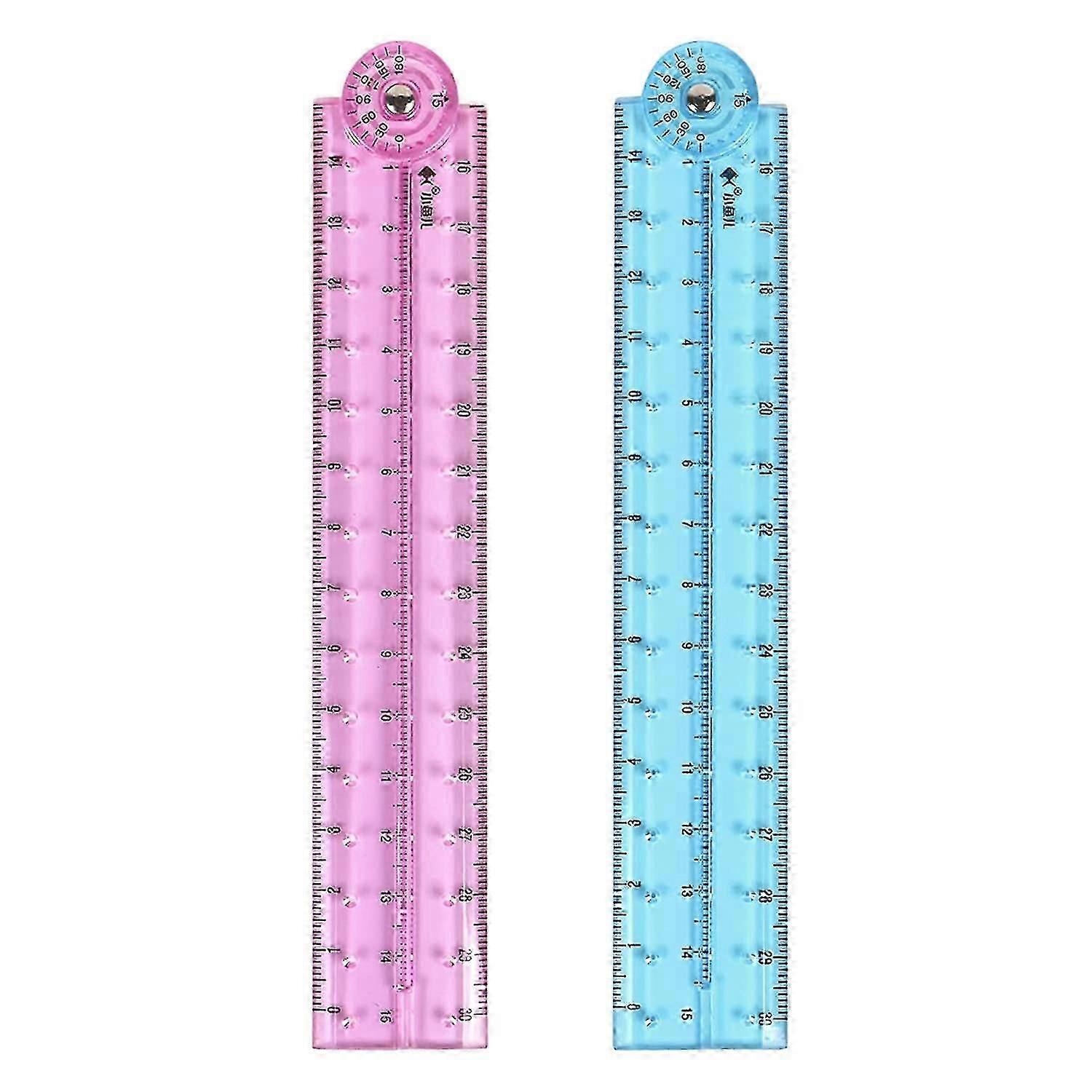 العودة إلى الموسم المدرسي 30 سنتيمتر طوي حاكم شفاف شاتيربروف البلاستيك حاكم اللوازم المدرسية