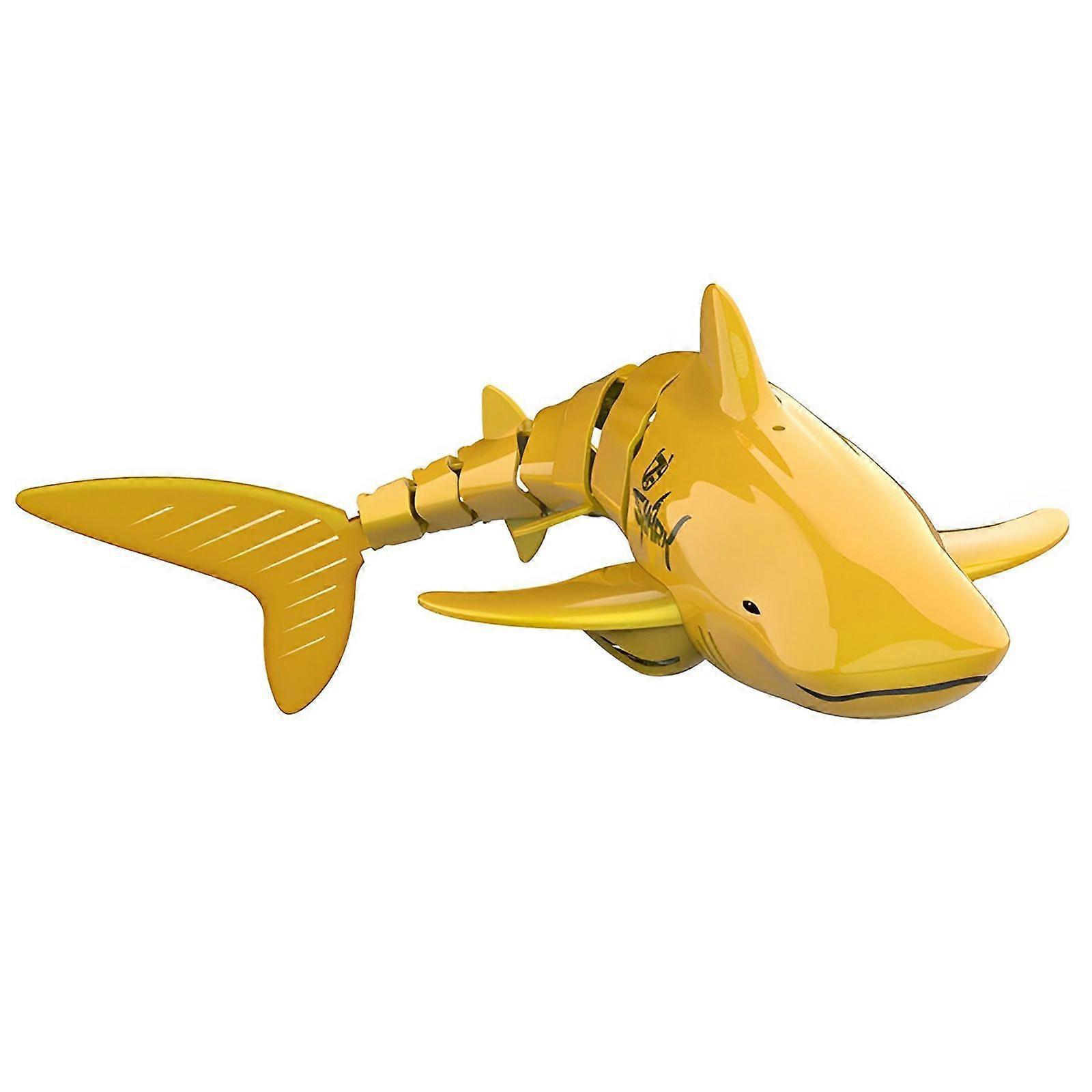 Rc Shark Wireless Simulation 2.4g Remote Control Flexible Shark Toy Underwater Toy