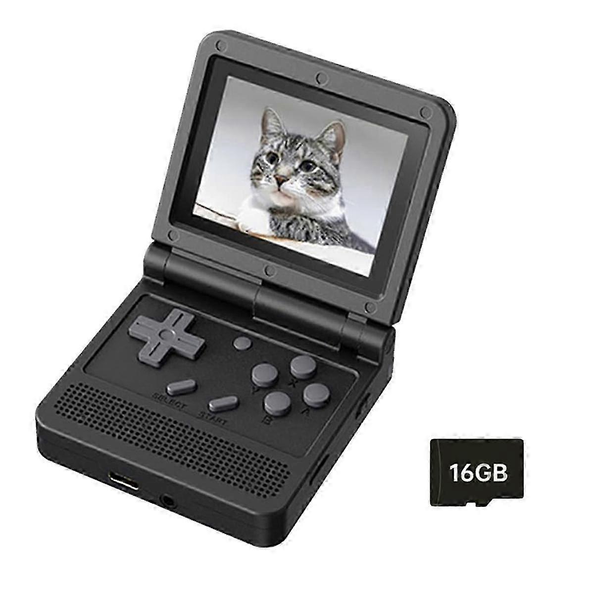 V90 Retro Game Console 16g 3.0 Inch Ips Screen Handheld Game Player Open Source Portable Mini Cons