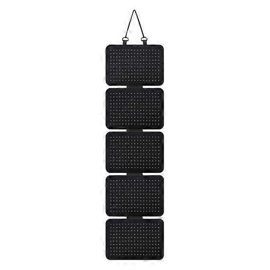 Hanging Enamel Lapel Pin Display Panels Organizer with 5 Loose-leaf Board Pieces