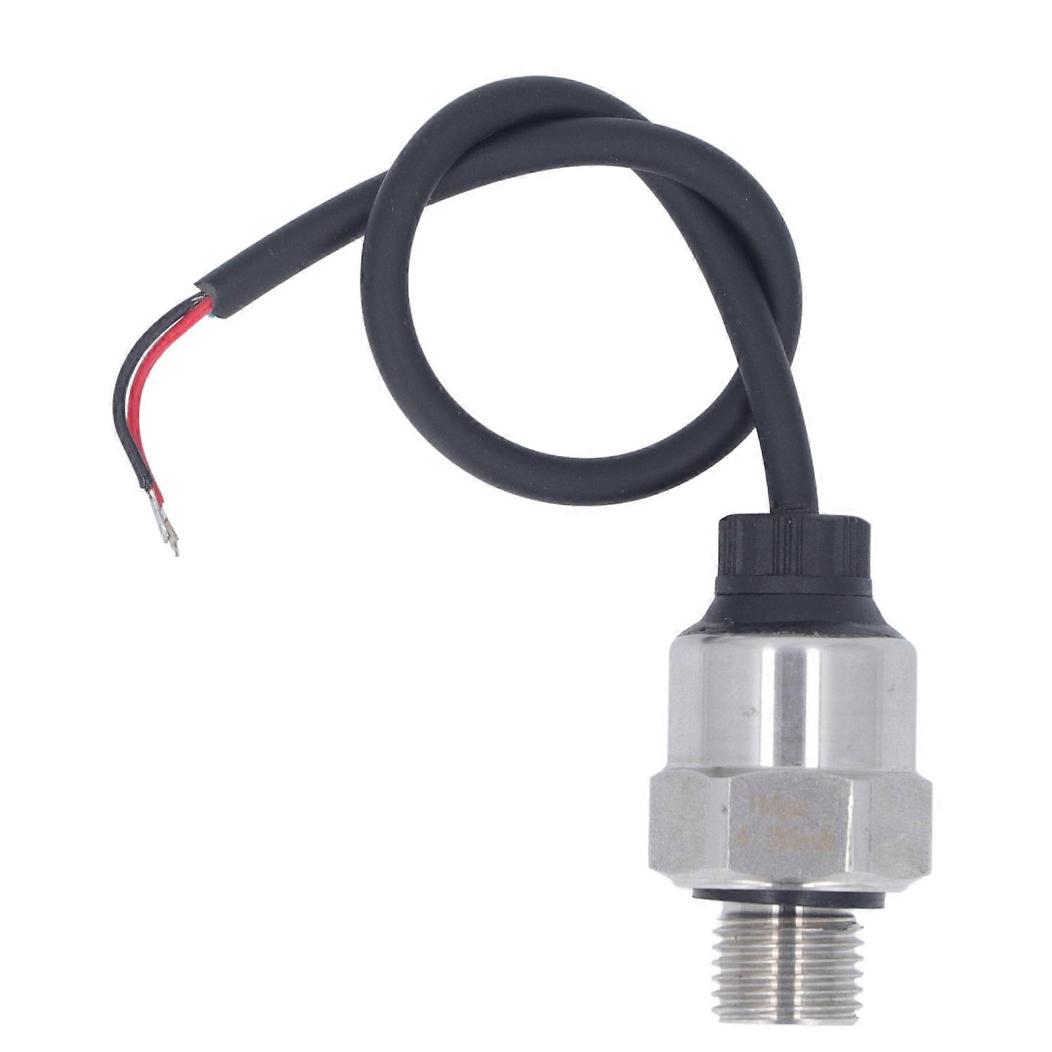 Pressure Transmitter G1/4 4 to 20mA Output Pressure Transducer Sender Sensor for Oil Fuel 10 to 30V