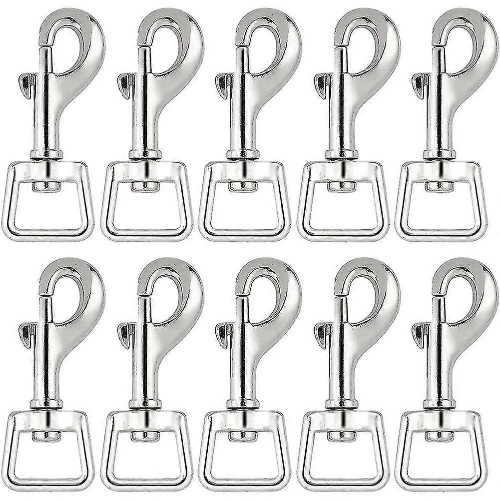 20Pc Snap Hooks for Dog Leash Collar Linking, Heavy Duty Swivel Clasp Eye Bolt Buckle Trigger Clip