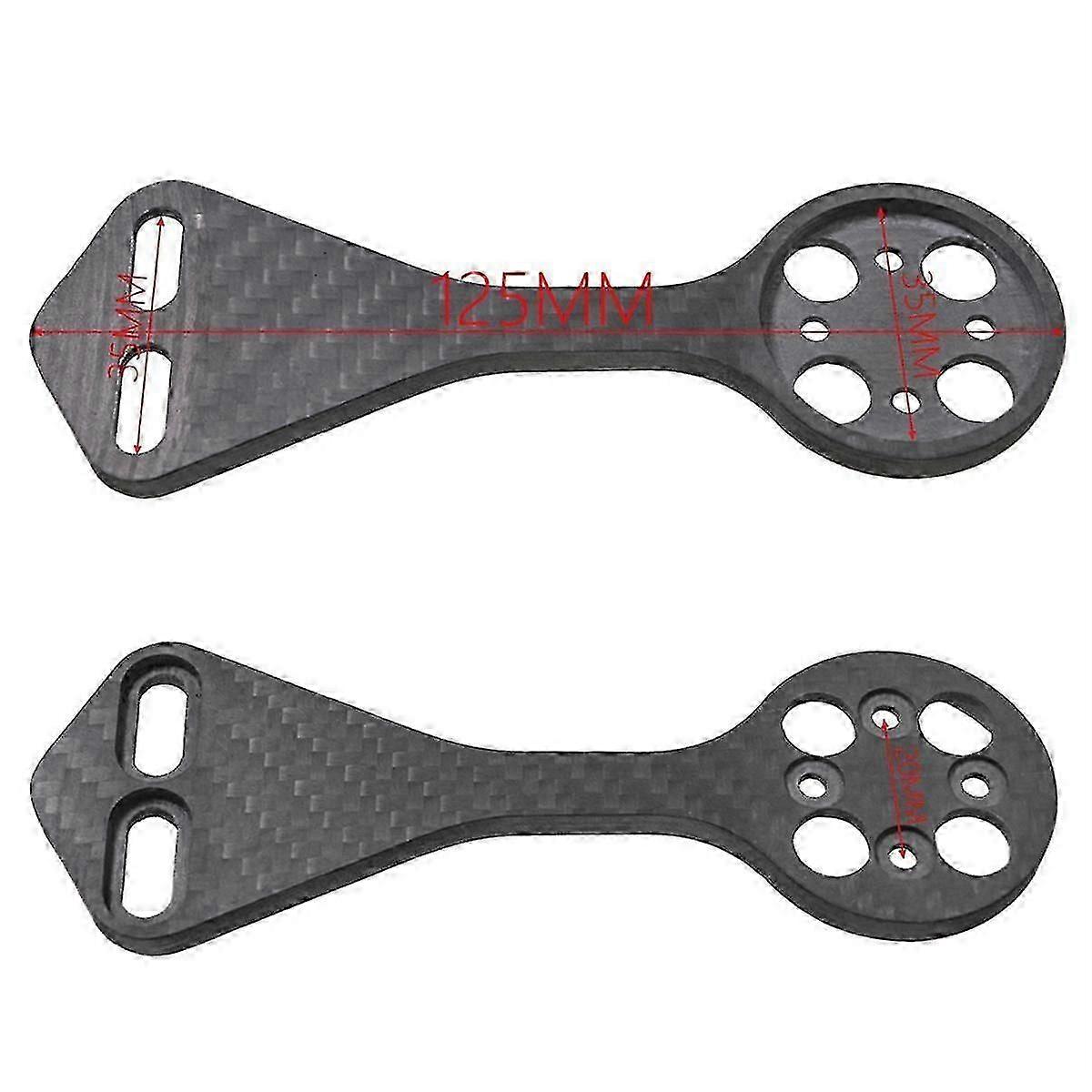 Supporto Manubrio In Fibra Di Carbonio - Per Computer Bici, Luci E Action Cam, Leggero E Resistente - Foto 11