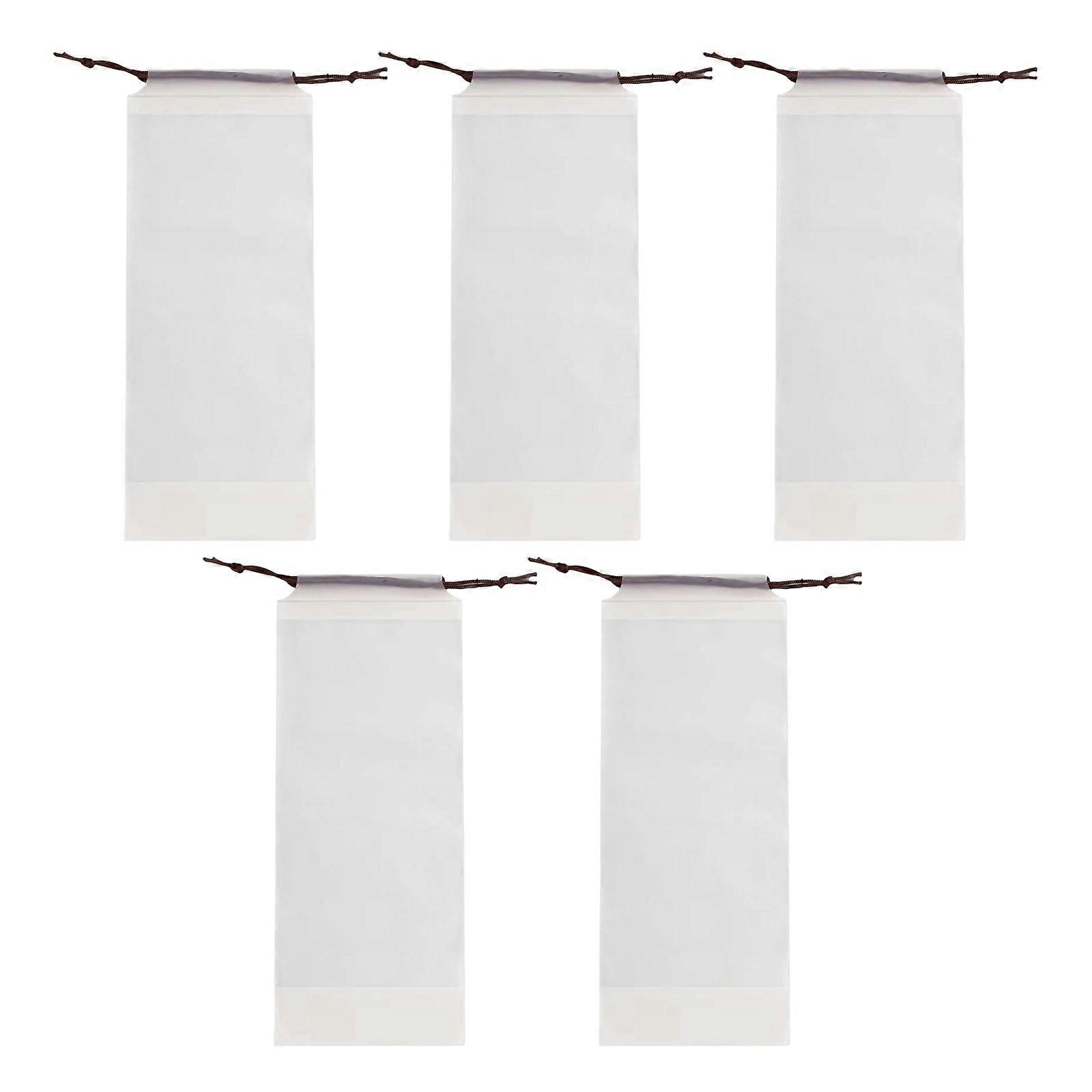 Matte Translucent Plastic Bag Umbrellas Storage Bag Reusable Portable Umbrellas Drawstring Storage Cover Home Storage