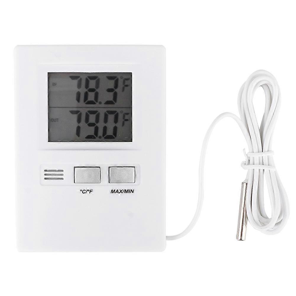 Digital Indoor/Outdoor Thermometer with LCD Display