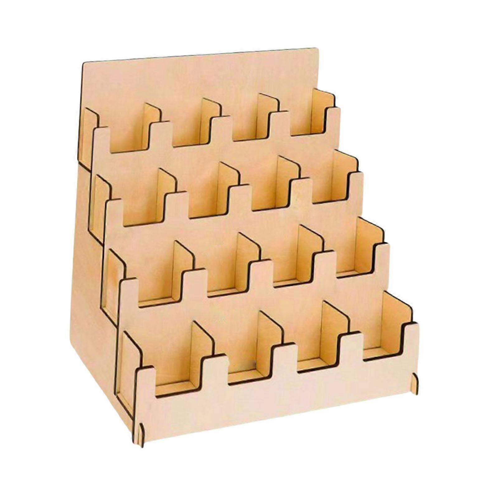Greeting Cards Display Stand 4 Tier for Sticker Retail Vendor Event Coasters