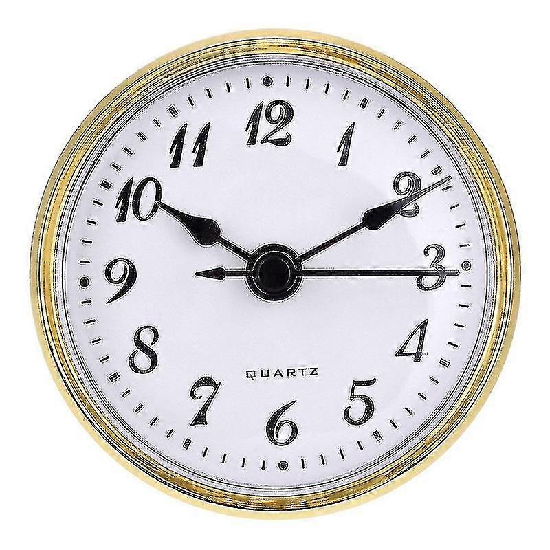 Classic Clock Craft Insert Clocks Movement Quartz Diameter 70mm Number PK