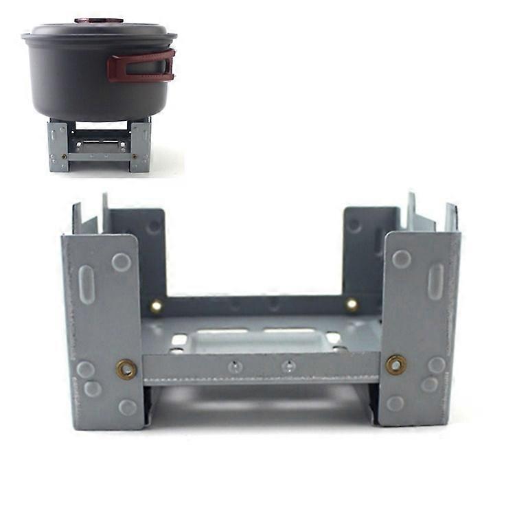 2 PCS Outdoor Picnic Stove Solid Fuel Stove Portable Stove Without Pot