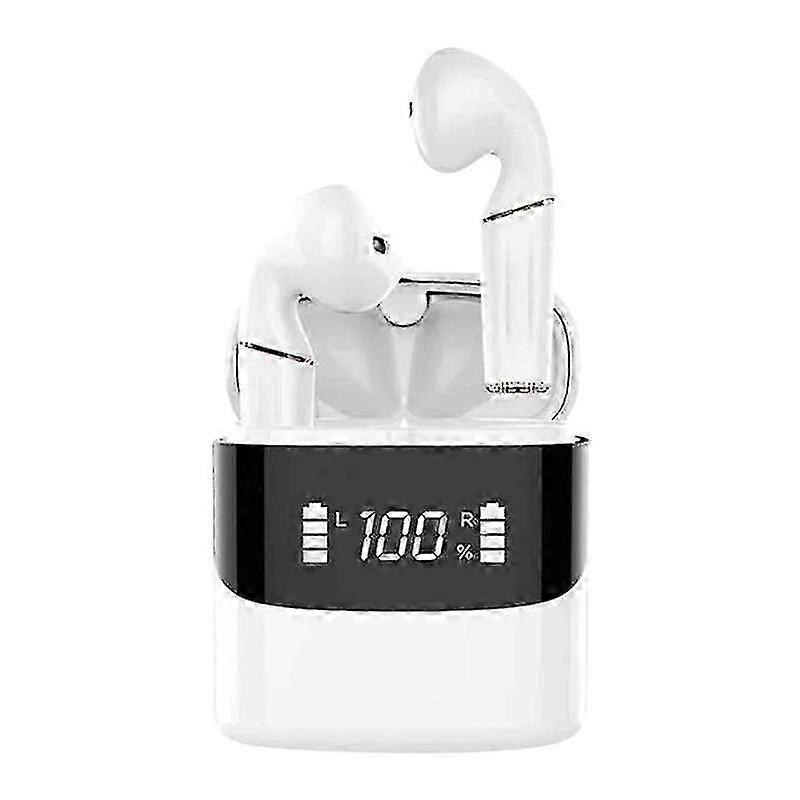 I19 Wireless Bluetooth Earphone - White