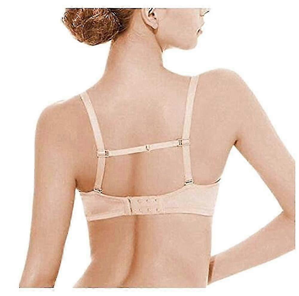 3 Pack Non-slip Women's Elastic Bra Strap Holder 12 Bra Strap Clips