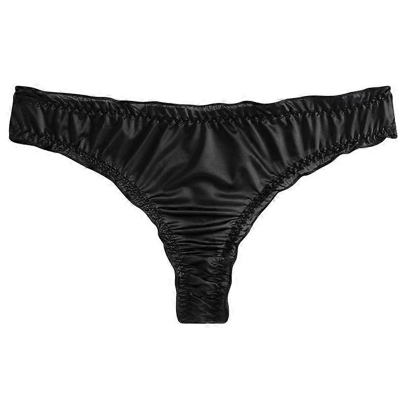 Women's Sexy Invisible G-String Thong Panties Ice Silk Seamless Briefs Lingerie Underwear