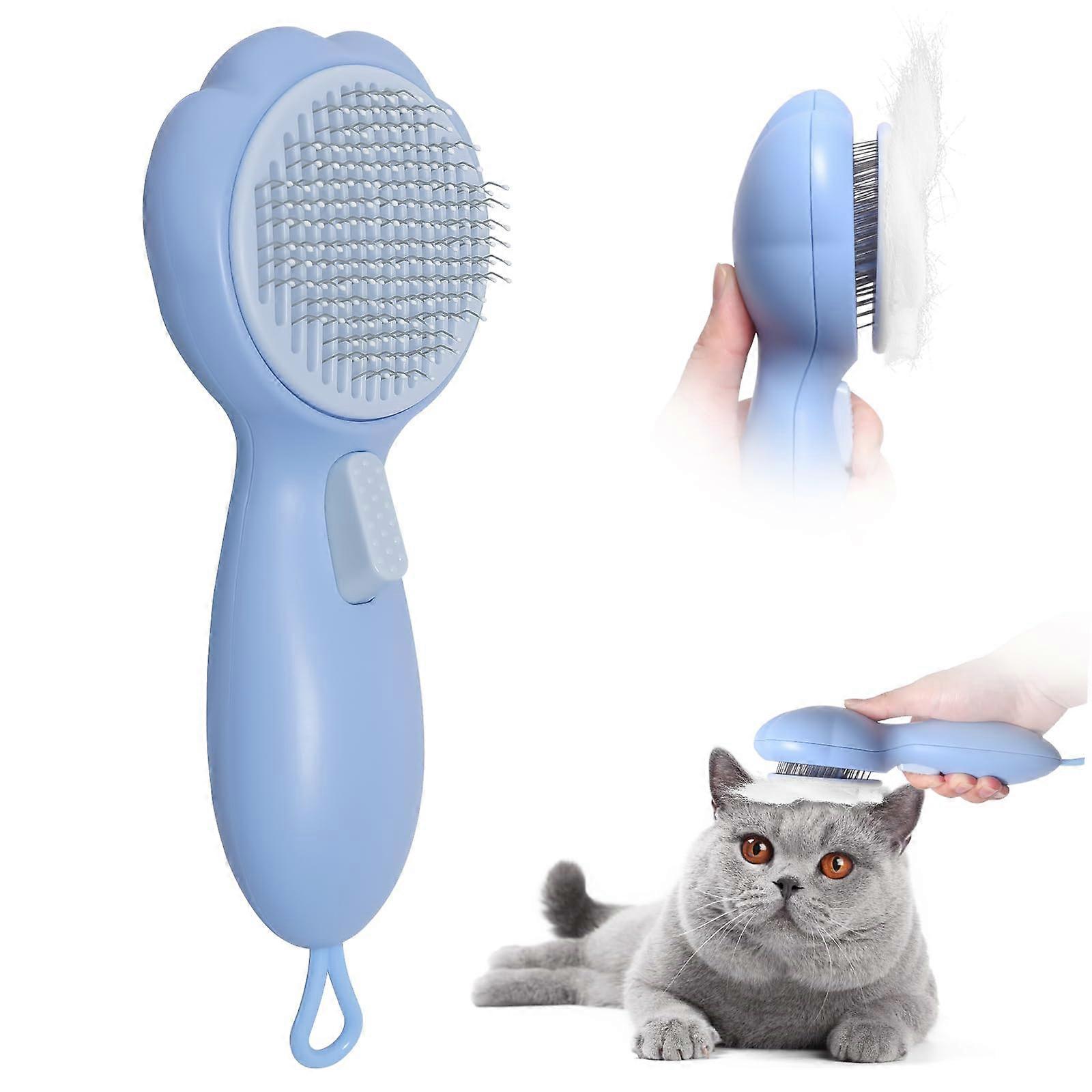 Self-cleaning cat combing gloves for short-haired and long-haired pets