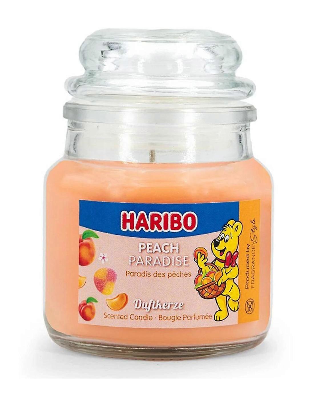Vela perfumada Haribo Peach Paradise 85g