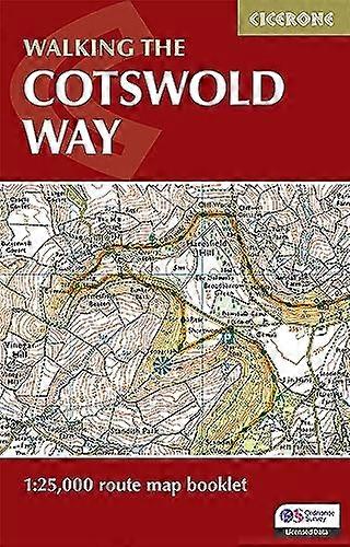 The Cotswold Way Map Booklet: 1:25 000 OS Route Mapping