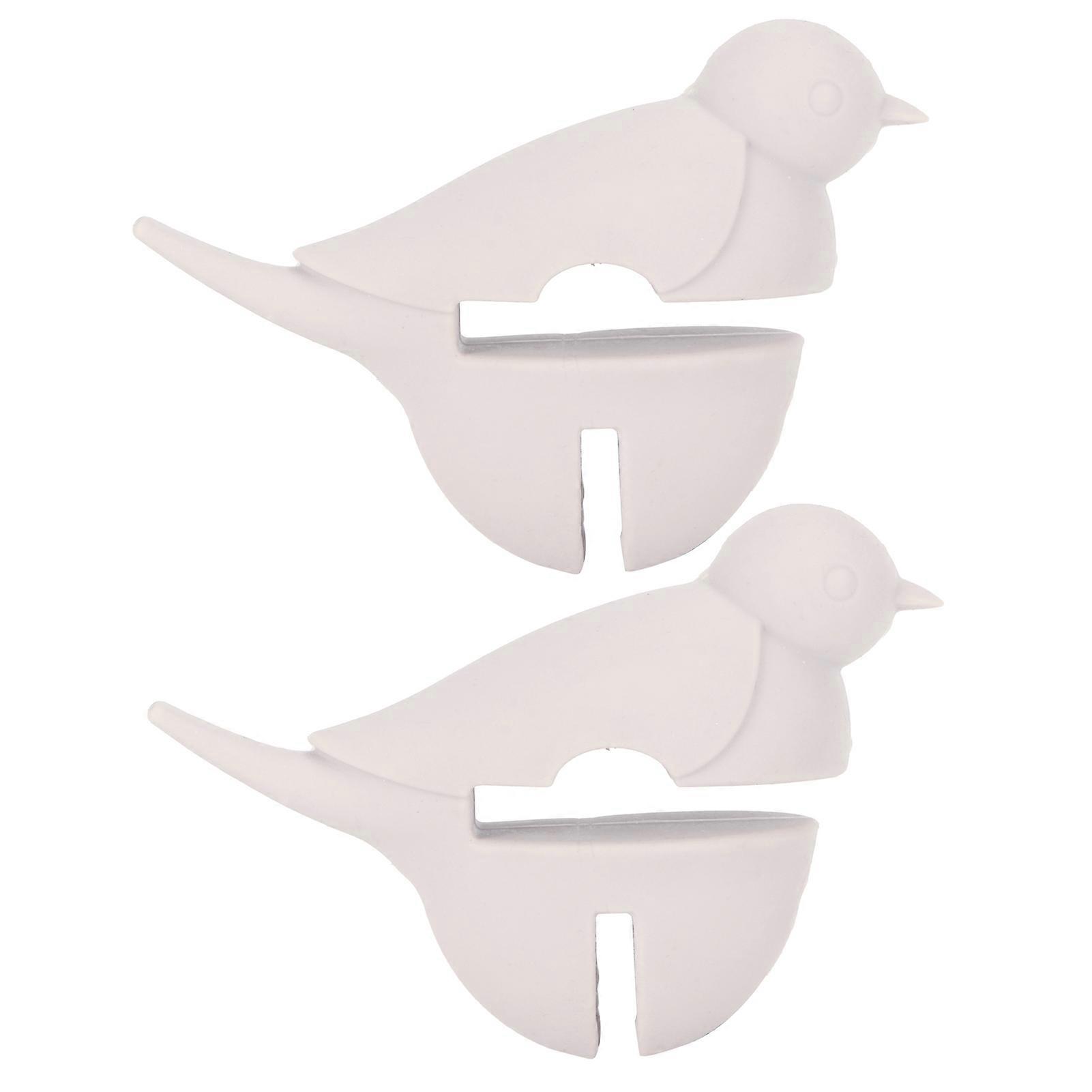 2PCS Anti-Scalding Pot Side Clips Spoon Holder Rack Kitchen Utensils Cooking Tools Heat-Resistant Durable Design