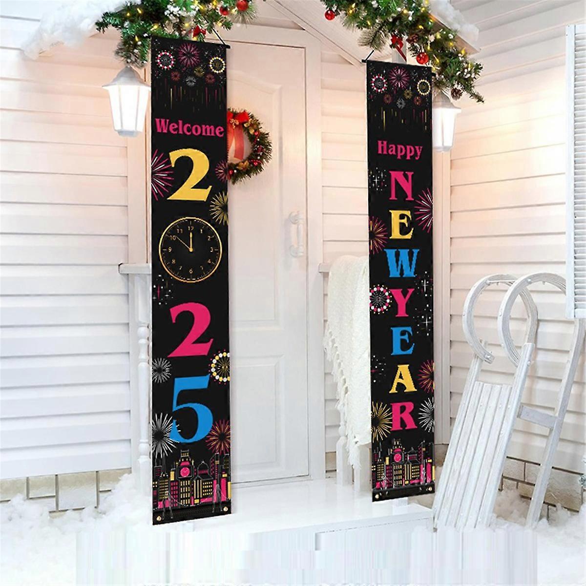 2025 New Year Banner Hanging Decorations New Year Decorations New Year Couplets B