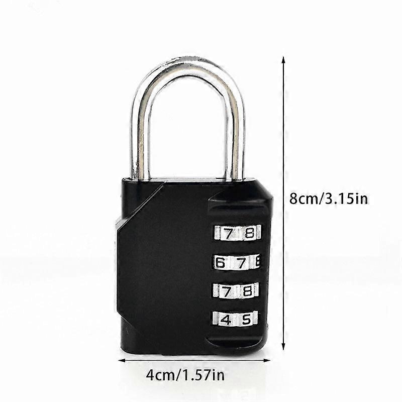 3 Digit Combination Padlock Coded Lock School Gym Locker