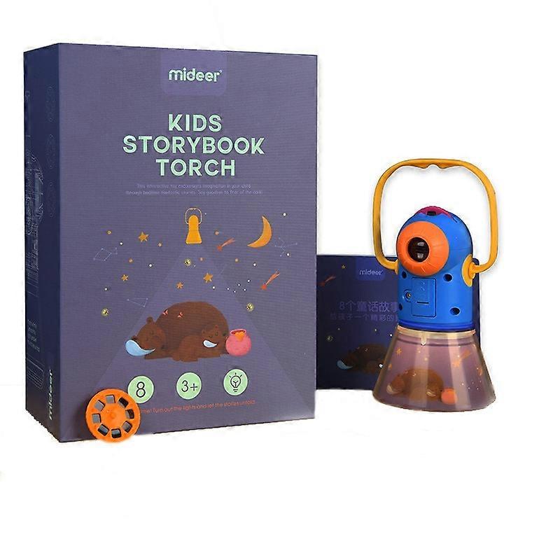 Magical Storybook Torch, Light Projector for Classic Fairy Tales, Night Light, Interactive Storytelling, Children's Imagination, Educational Learning