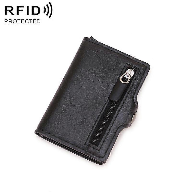 C1911H9 RFID Multi-card PU Leather Metal Card Package