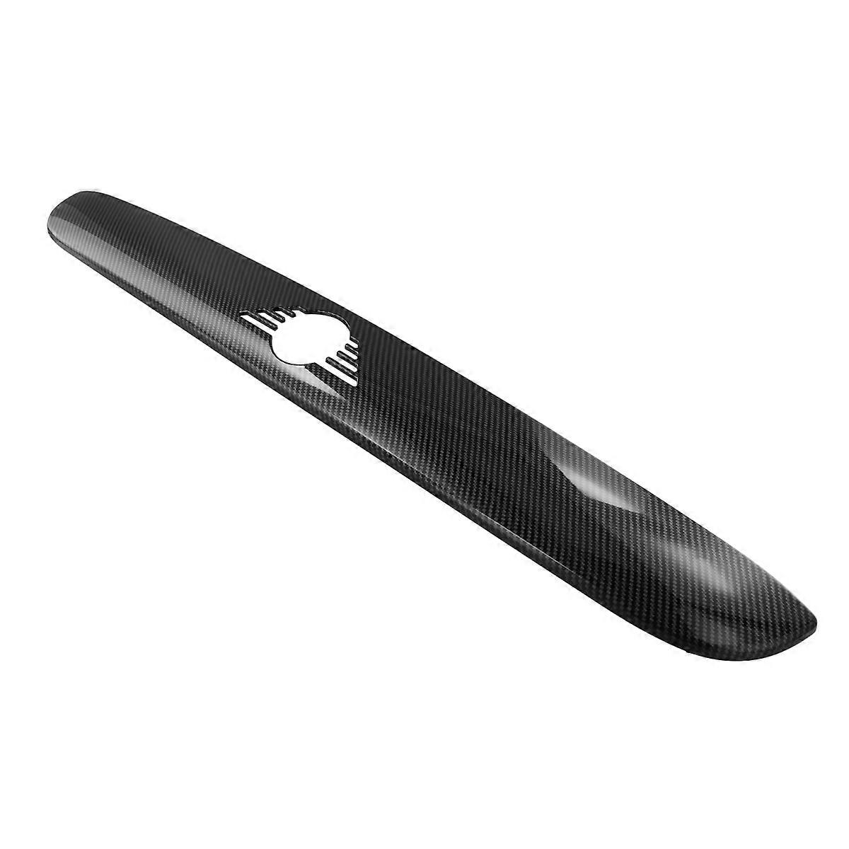 Carbon Fiber Style Car Trunk Lid Handle Trim for MINI F55 F56 2018+