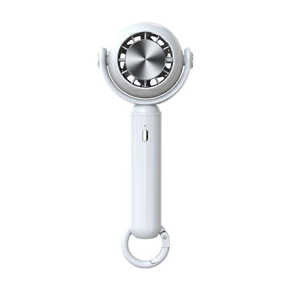 مروحة محمولة جديدة باليد 2200 مللي أمبير USB شحن أشباه الموصلات التبريد كتم الصوت