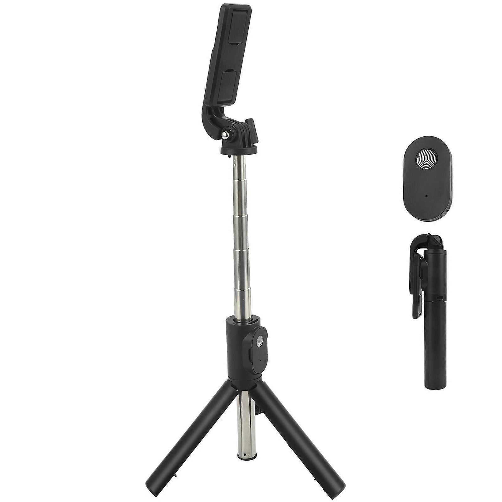 Aluminum Alloy Selfie Stick Extendable Tripod Wireless Bluetooth Foldable Mini Bracket