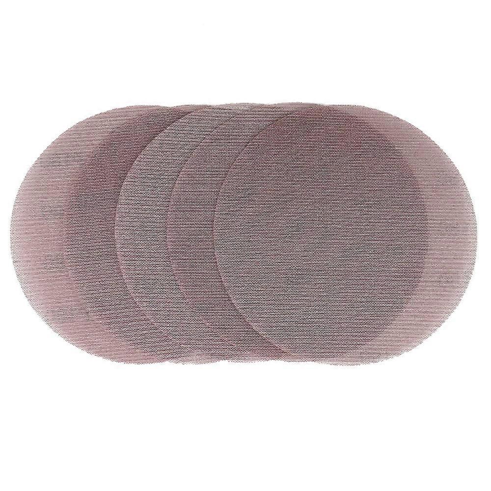 9 Inch Hoop & Loop Mesh Sanding Discs, 15 Pcs Assorted 80-320 Grit Abrasive Sandpaper for Drywall Finishing
