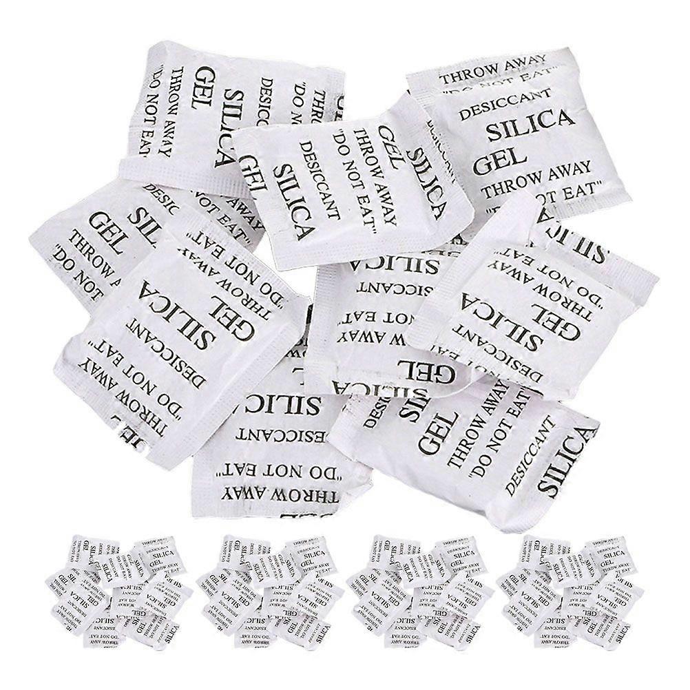100pcs Silica gel Desiccant ξηρές τσάντες συλλεκτών υγρασίας σακουλών Desiccant