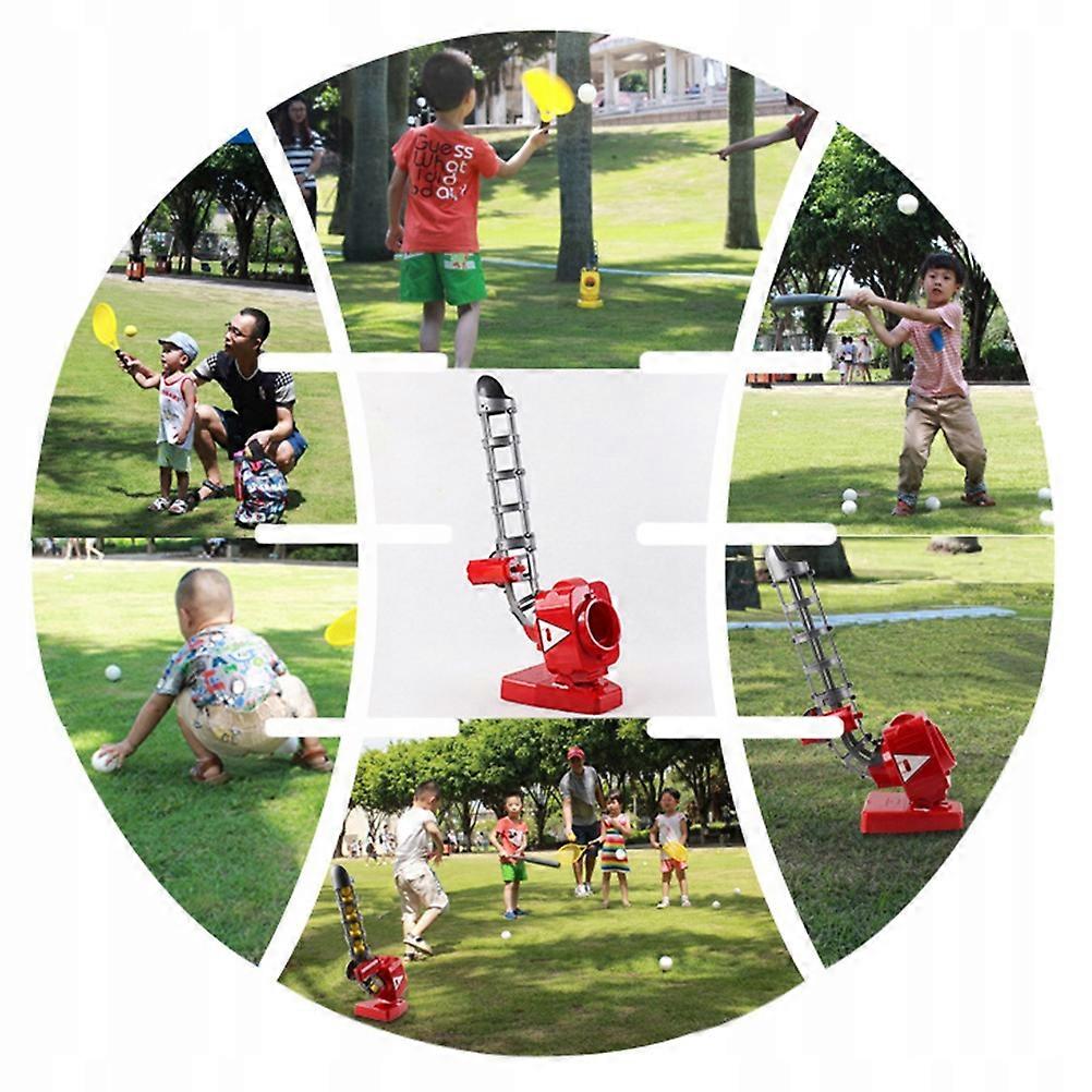 Baseball Machine For Children Red