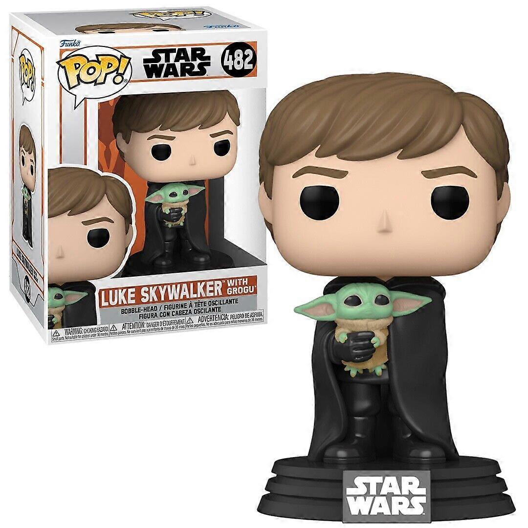 Luke with Grogu The Mandalorian Funko Pop! Star Wars Vinyl Figure