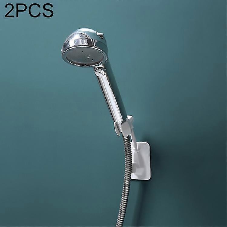 2 PCS Multifunctional Adjustable Shower Bracket Bathroom Paste-type Shower Nozzle Base