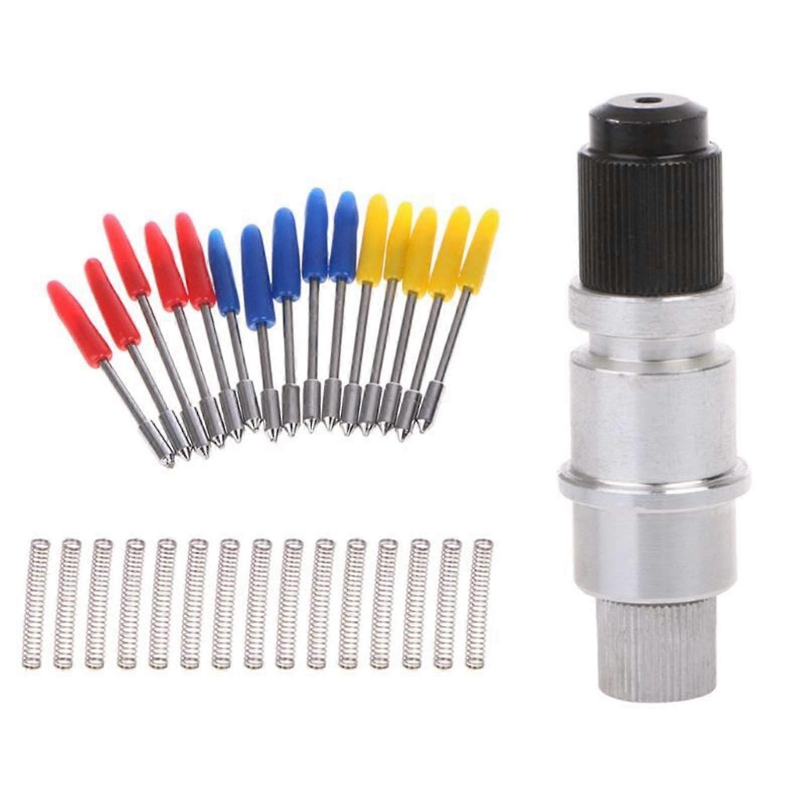 JinchaoRouter bits Silhouette Cameo Holder 15Pcs Blades Set Vinyl Cutter Plotter 30 45 60 Degree, Woodworking Tools Cutter