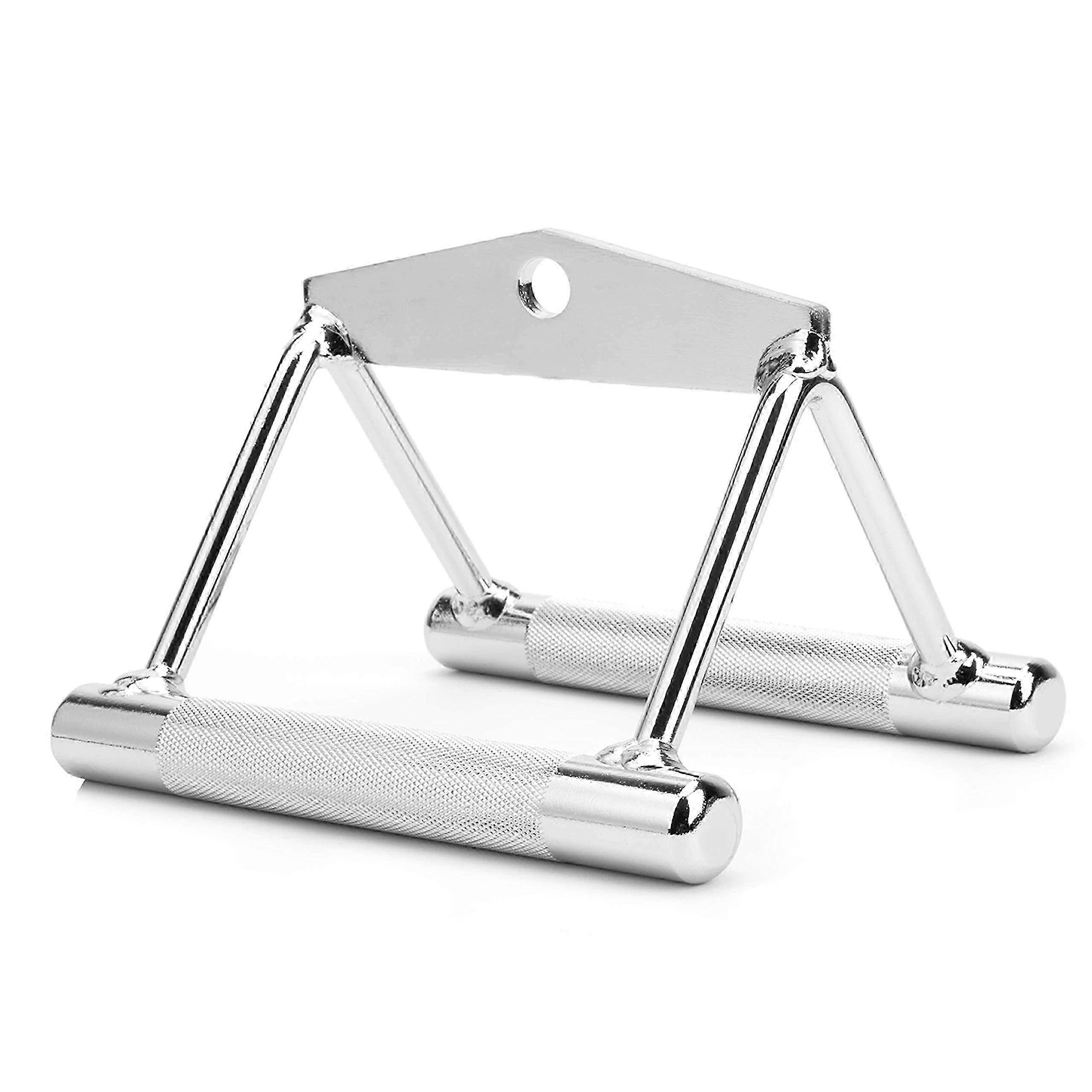 Coox V Shaped Press Down Bar,Double D Handle,Pull Down Cable Machine Handle Attachments