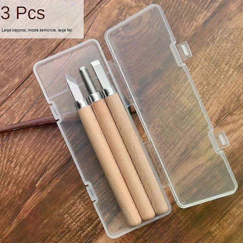 3-12pcs Wood Carving Chisel Knife Hand Tool Set for Basic Detailed Carving Woodworkers Gouges Woodworking Tools Woodcut Drilling