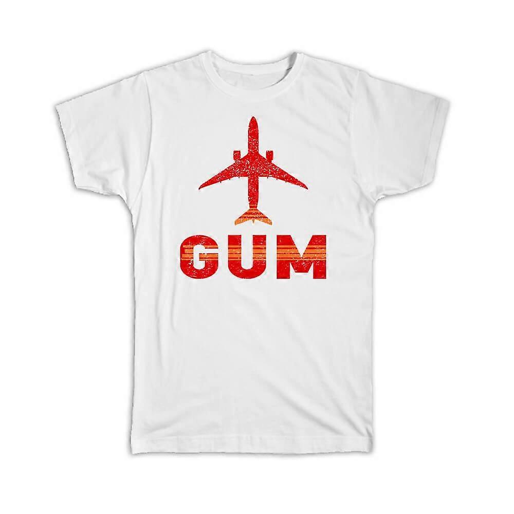 Gift T-Shirt: USA Guam Airport Guam GUM Airline