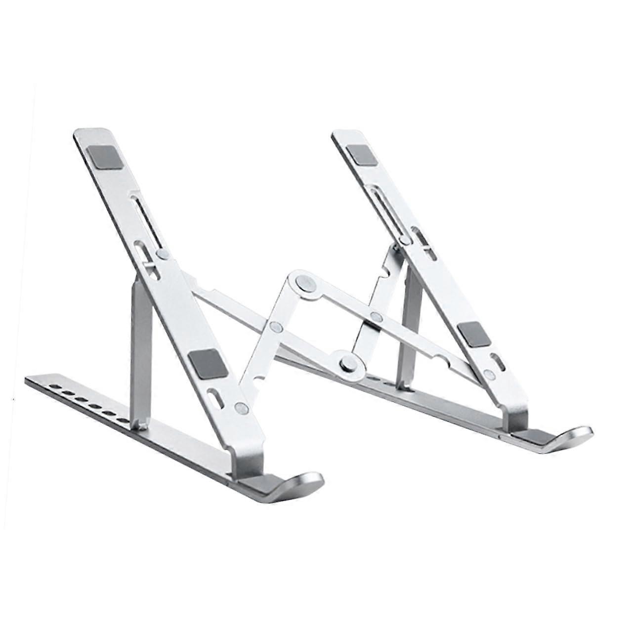 Laptop Stand Aluminum Alloy Ventilated Cooling 7 Gear Height Adjustment 40kg Load Universal For Notebook Tablet Phone