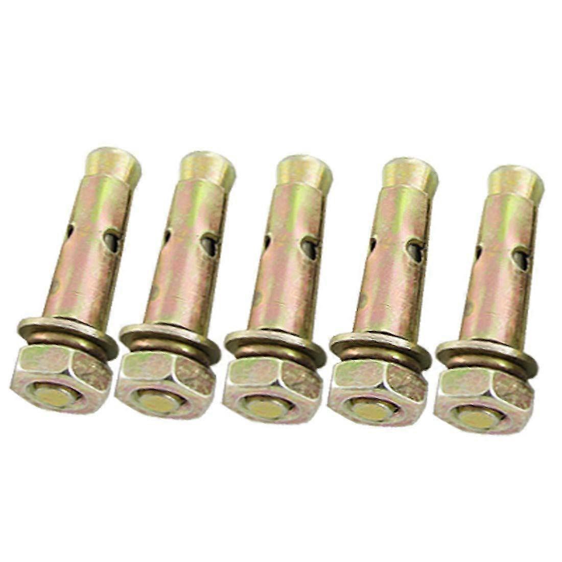 Expansion Bolts M8 x 50mm, 5 Pcs, Hex Nut Expansion Bolt Sleeve Anchors 631