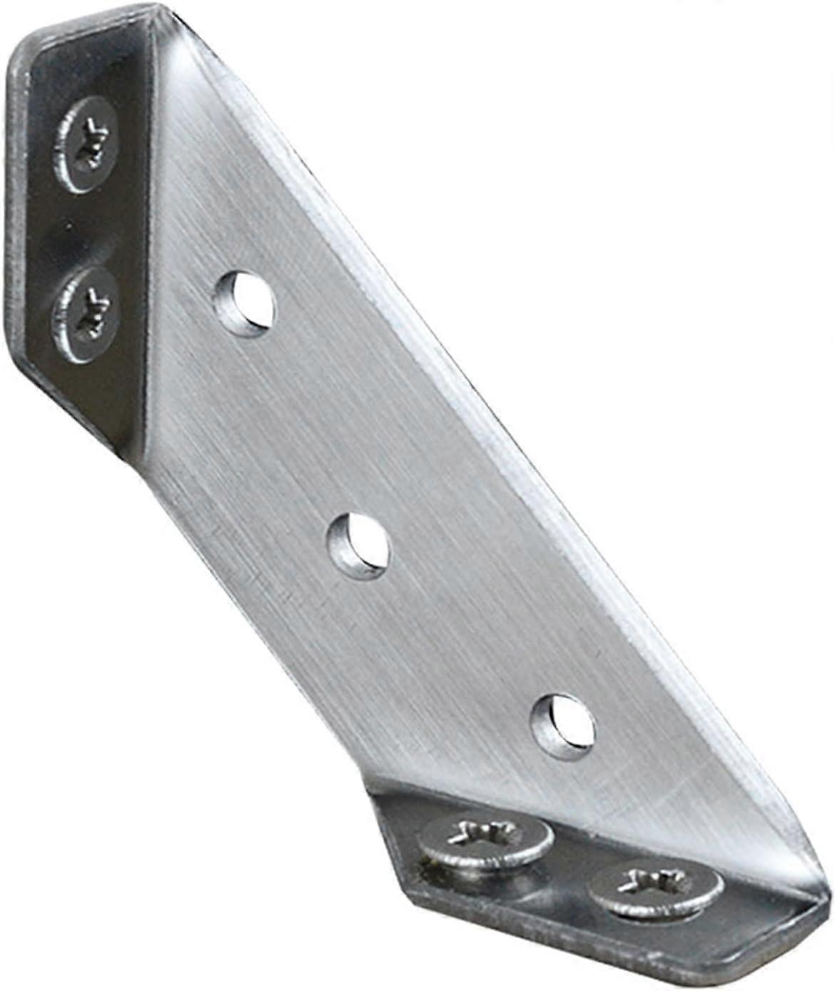 Angle Code, 4 Pieces Stainless Steel Furniture Accessories Corner Bracket 90 Degree Angle Code Hardware Connector Accessories Brackets