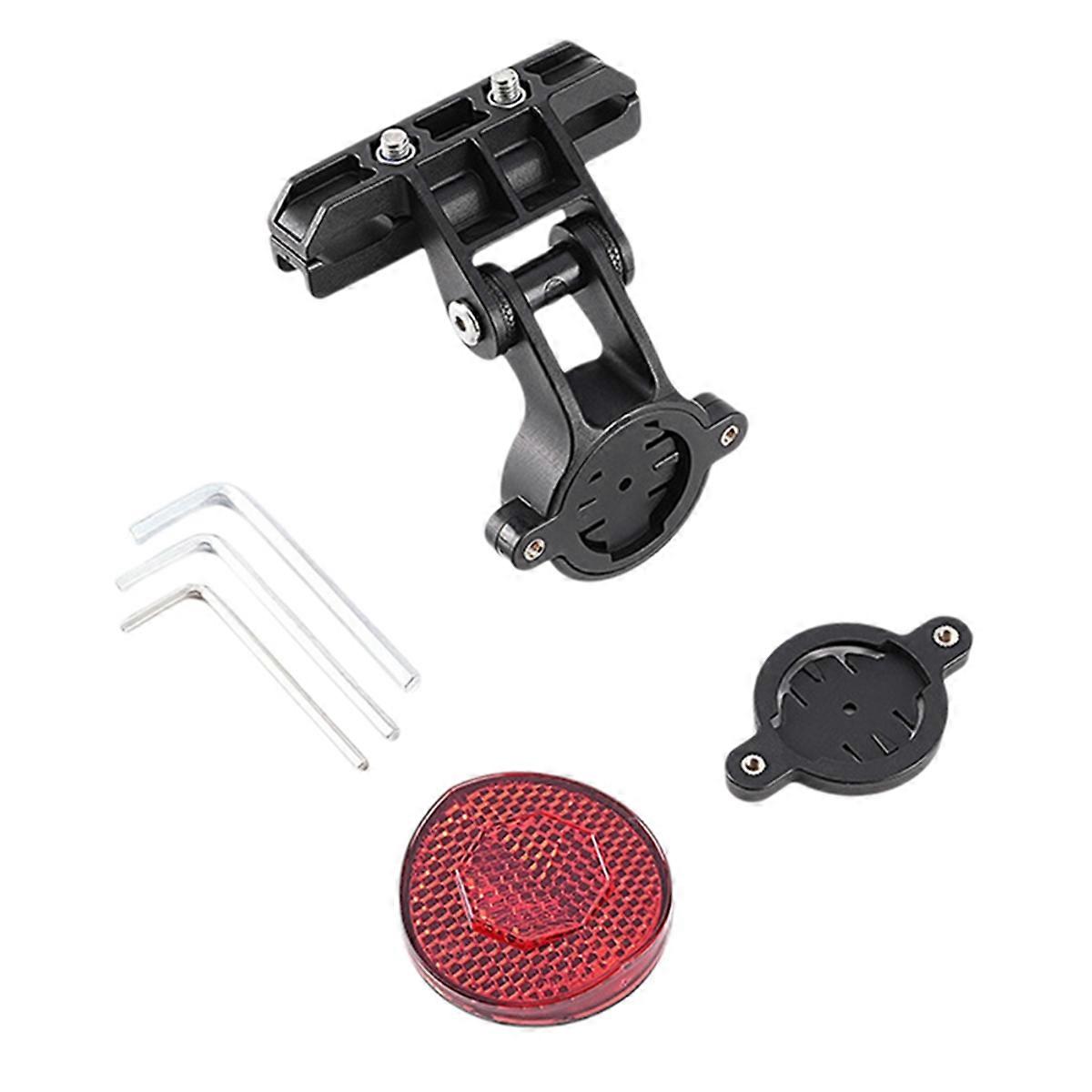 For Air Tag Bike Reflective Tail Light Bicycle Rack for IGPS Garmin Radar VARIL RTL515 RVR315 Magene with Reflective
